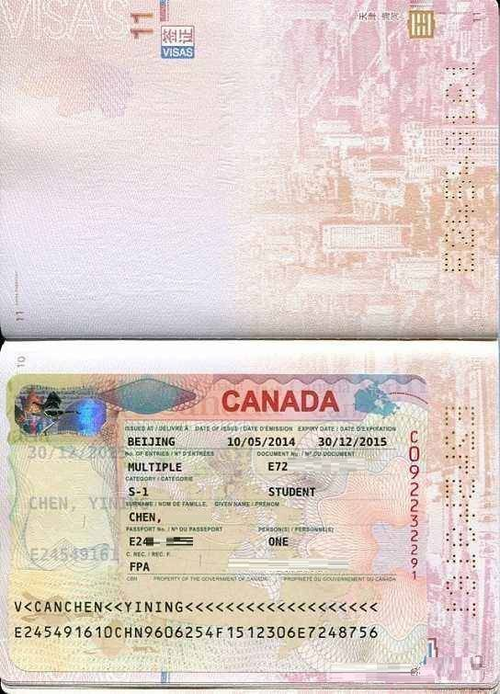 加拿大2022旅游签证